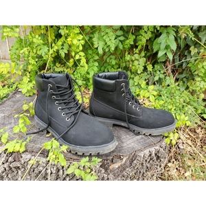 Levis Black Work Boots